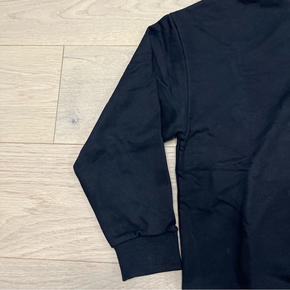 ALO Yoga Unisex Black Quarter-Zip Hoodie and Jogger Set - Picture 3 of 14